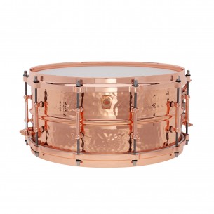LC662KTC Caisse claire Copper Phonic 14" x 6,5" coquilles tubulaires, fût martelé - Cuivre