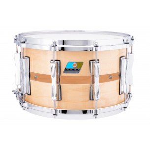 L903XX0N Slotted Coliseum snare drum 14" x 8" - Natural maple