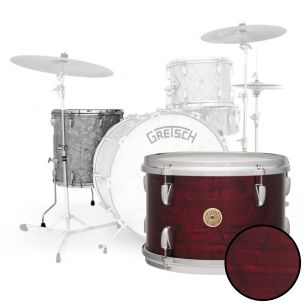 Floor Tom USA Broadkaster Nitron Wrap - Rudy Red Pearl
