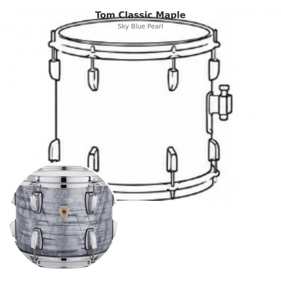 Tom Classic Maple 10" x 7" Wraptite -...