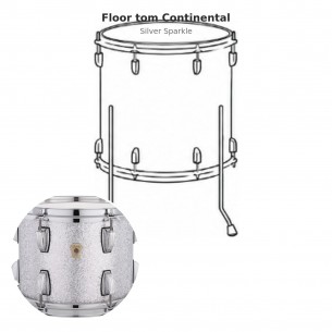 Continental floor tom 14" x...
