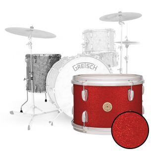 copy ofFloor Tom USA Broadkaster Nitron Wrap - Silver Sparkle