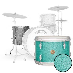 copy ofFloor Tom USA Broadkaster Nitron Wrap - Silver Glass