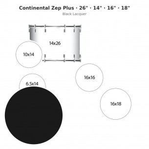 5 fûts Continental Zep Plus...