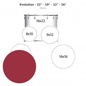 Evolution 5-piece shell...