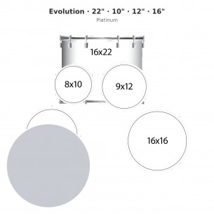 Evolution 5-piece shell...