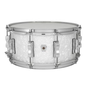 LS764XX0P Caisse claire Classic Oak 14" x 6,5" Wraptite - White Marine Pearl