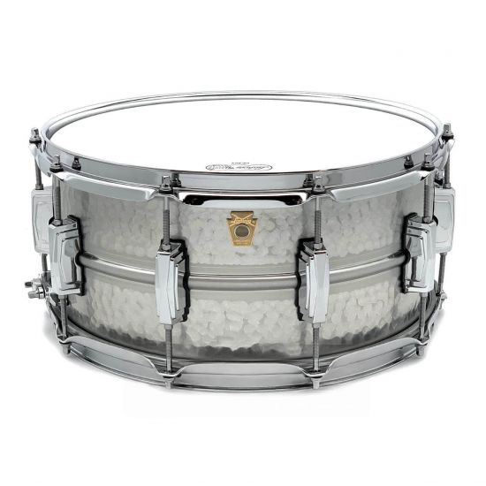 LA405K Caisse claire Acrophonic 14" x 6,5" fût martelé, coquilles impériales - Finition patinée