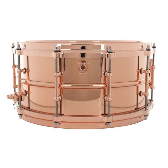 LC662TC Caisse claire Copper Phonic 14" x 6,5" coquilles tubulaires, fût lisse - Cuivre