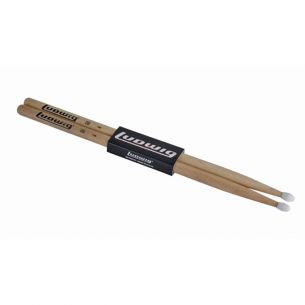 LV2BN 2B drumsticks, hickory - nylon tip