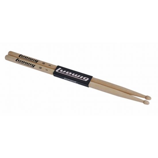 LV5B 5B drumsticks, hickory - wood tip
