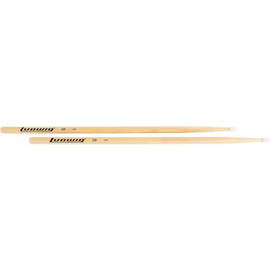 LV5BN 5B drumsticks, hickory - nylon tip
