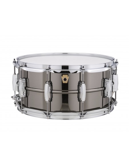 LB417 Black Beauty snare drum 14" x 6.5" imperial lugs - Black nickel over brass