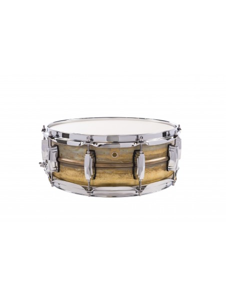 LB454R Caisse claire Raw Brass Phonic 14" x 5" coquilles impériales - Laiton brut