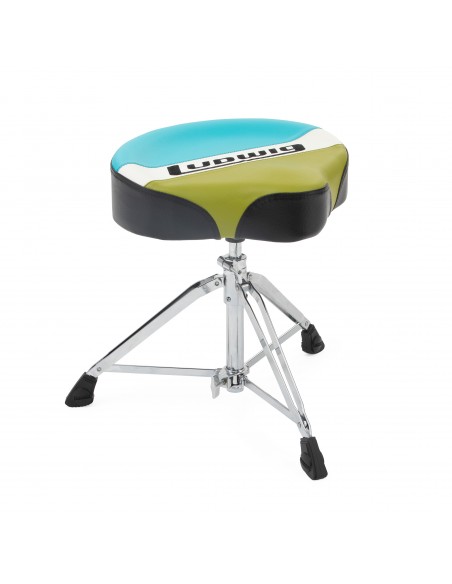 LAC48THDIR Siège de batterie Atlas Classic selle - Bleu/Olive