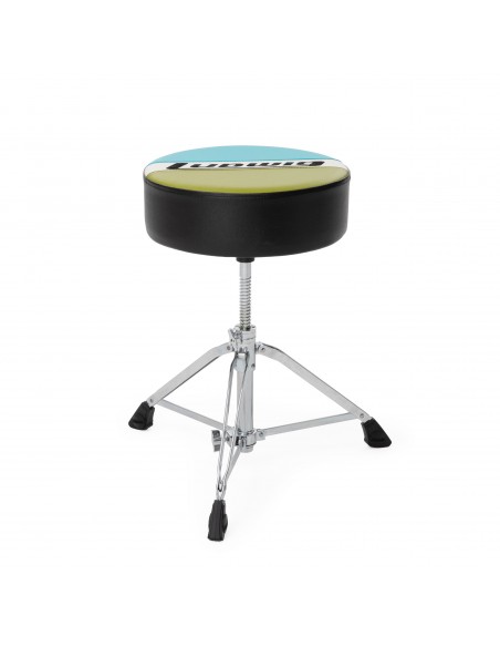 LAC49THDIR Atlas Classic round drum throne - Blue/Olive