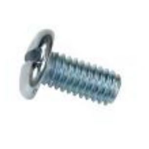 P0253 Slotted binder head machine screw 6-32 x 1/4", zinc plated