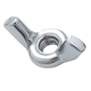 P0108 Écrou papillon 10-24, zinc brillant