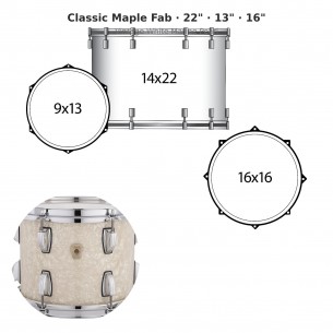 Classic Maple Fab 3-piece...