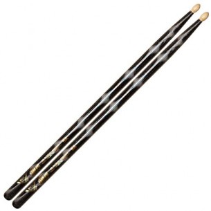 Baguettes Color Wrap Black Optic 5A, Olive bois