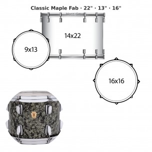 Classic Maple Fab 3-piece...