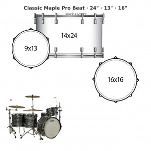 3 fûts Classic Maple Pro...
