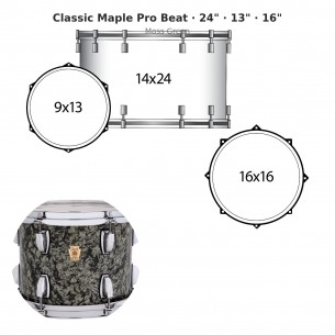 3 fûts Classic Maple Pro...