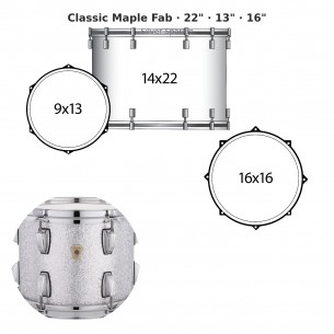 Classic Maple Fab 3-piece...