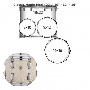 4 fûts Classic Maple Mod...