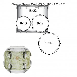 Classic Maple Mod 4-piece...