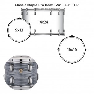 3 fûts Classic Maple Pro...