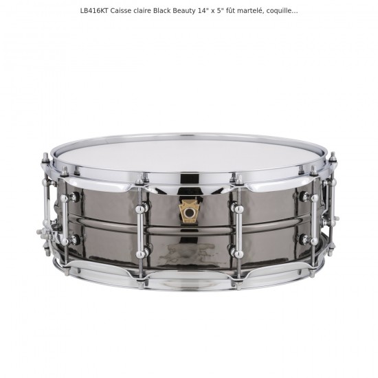 LB416KT Black Beauty snare drum 14" x...