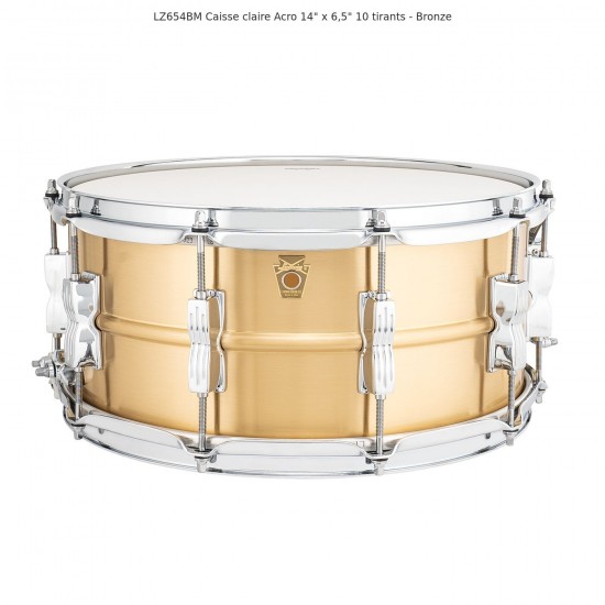 LZ654BM Acro snare drum 14" x 6.5" 10...