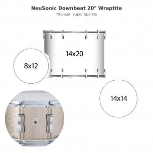 3 fûts NeuSonic Downbeat...