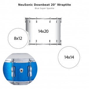 3 fûts NeuSonic Downbeat...