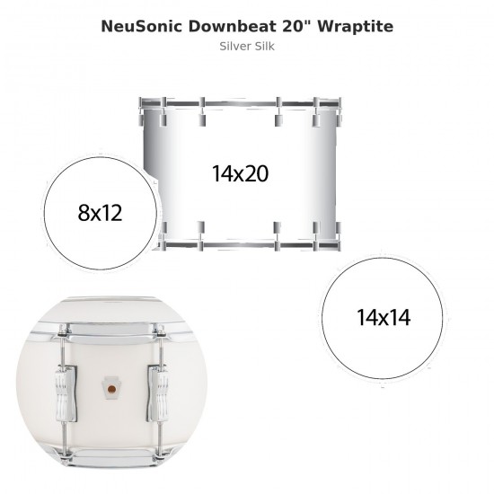 NeuSonic Downbeat 3-piece shell pack...