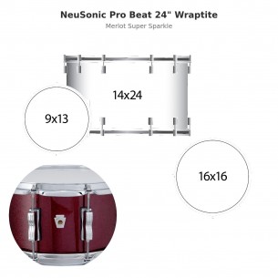 3 fûts NeuSonic Pro Beat...