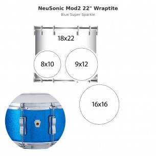 4 fûts NeuSonic Mod2 22"...