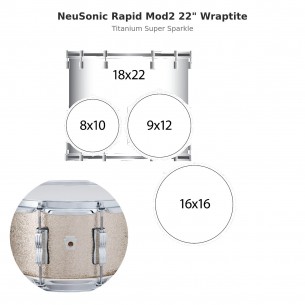 4 fûts NeuSonic Rapid Mod2...
