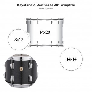 Keystone X Downbeat 3-piece...