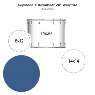 3 fûts Keystone X Downbeat...