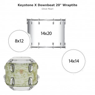 Keystone X Downbeat 3-piece...