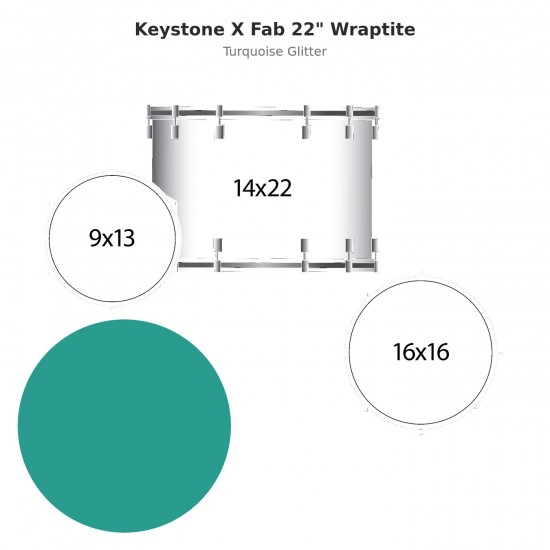 Keystone X Fab 3-piece shell pack 22"...