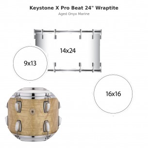 3 fûts Keystone X Pro Beat...