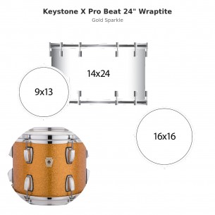 3 fûts Keystone X Pro Beat...