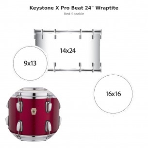 3 fûts Keystone X Pro Beat...