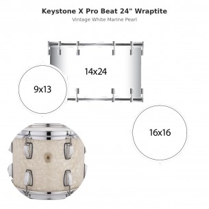 3 fûts Keystone X Pro Beat...
