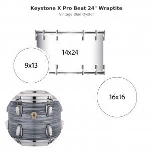 3 fûts Keystone X Pro Beat...