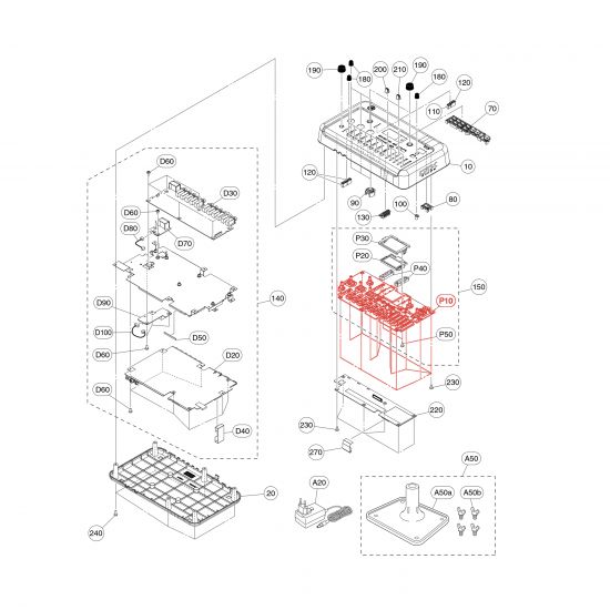 Carte électronique PNH pour module Yamaha DTX-PROX
