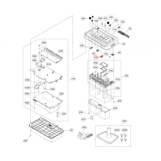 Line Light Lens for Yamaha DTX-PROX Drum Module